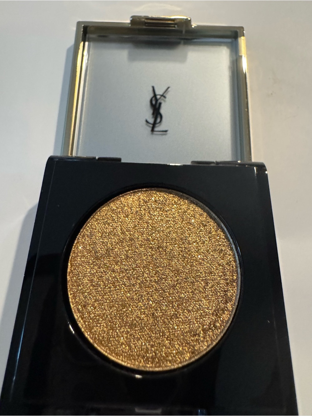 Yves Saint Laurent mono Metallic Gold Eye Shadow Compact